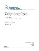 SBA Veterans Assistance Programs: An Analysis of Contemporary Issues 1503005674 Book Cover