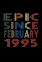 Epic Since January 1995: Birthday Gift for 25 Year Old Men and Women 1661235514 Book Cover