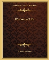 Wisdom of Life 1162580232 Book Cover