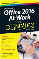 Office 2016 at Work for Dummies 1119144604 Book Cover