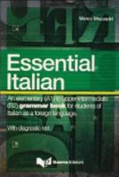 Essential Italian. An elementary (A1) to upper-intermediate (B2) grammar book for students of Italian as a foreign language. 8877158107 Book Cover