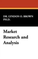 Market Research and Analysis 143447335X Book Cover