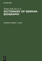 Deutsche Biographische Enzyklopädie (DBE), 12 Bde. (Pflichtabnahme) 3598232985 Book Cover