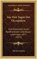 Aus Den Tagen Der Okkupation 3373000629 Book Cover