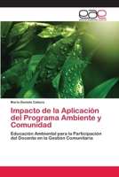 Impacto de la Aplicación del Programa Ambiente y Comunidad 3330097671 Book Cover