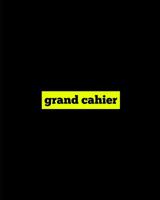 grand cahier: 800 pages. Papier lign�. 20,32 x 25,4 cm. 1073008967 Book Cover