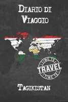 Diario di Viaggio Tagikistan: 6x9 Diario di viaggio I Taccuino con liste di controllo da compilare I Un regalo perfetto per il tuo viaggio in Tagikistan e per ogni viaggiatore 167502233X Book Cover