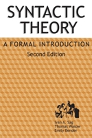 Syntactic Theory: A Formal Introduction (Center for the Study of Language and Information - Lecture Notes) 1575864002 Book Cover