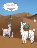 Composition: Llama school supplies notebook for the student who loves llamas. For elementary, middle school or even high school age. 172459849X Book Cover