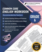 Common Core English Workbook: Grade 6 1962517055 Book Cover