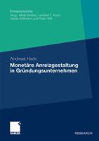 Monetare Anreizgestaltung in Grundungsunternehmen 3834928615 Book Cover