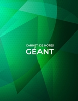 Carnet de Notes G�ant: Extra Gros Cahier 550 Pages Avec Papier Lign� Grand Format (21.59 x 27.94 cm) - Espacement des lignes 7,1 mm B083XT17YF Book Cover