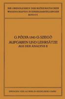 Aufgaben Und Lehrsätze Aus Der Analysis 3540054561 Book Cover
