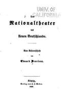 Das Nationaltheater Des Neuen Deutschlands B0BYM3GNZT Book Cover
