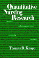 Quantitative Nursing Research 0761913637 Book Cover