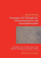 Prinzipien der Metaphysik, Erkenntnistheorie und Sprachphilosophie: Philosophische Grundlagen 3739224185 Book Cover