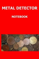Metal detector notebook: Notebook for saving details of items found during metal detecting. 1700930982 Book Cover