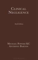 Clinical Negligence 1526521520 Book Cover