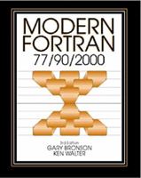 Modern Fortran 77/90/2000 096242305X Book Cover