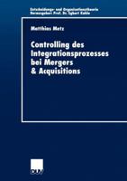 Controlling Des Integrationsprozesses Bei Mergers & Acquisitions 3824406322 Book Cover