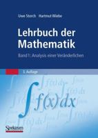 Lehrbuch Der Mathematik 4: Band 1, Analysis Einer Veranderlichen 3827425743 Book Cover