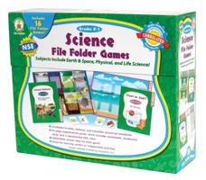 Science File Folder Games, Grades K - 1: Skill-Building Center Activities for Science 1604180676 Book Cover