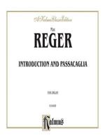 Reger Intro & Passacaglia/or (Kalmus Edition) 0769273718 Book Cover