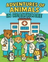 Adventures of Animals in Healthcare: Coloring Book B0FSH5H3VL Book Cover