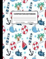 Composition Notebook: Pretty Wide Ruled Paper Notebook Journal Wide Blank Lined Workbook for Teens Kids Students Girls for Home School College for Writing Notes 8.5 x 11, 110 pages 1705941532 Book Cover