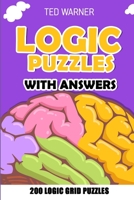 Logic Puzzles With Answers: Nawabari Puzzles - 200 Logic Grid Puzzles 1981023070 Book Cover