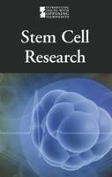 Stem Cell Research 0737762829 Book Cover