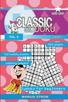 Classic Sudoku - very easy, vol. 6: grids 9x9 B08H6MC9RT Book Cover