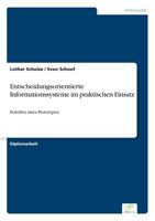 Entscheidungsorientierte Informationssysteme Im Praktischen Einsatz 3838610172 Book Cover