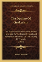 The Decline of Quakerism 1276040504 Book Cover