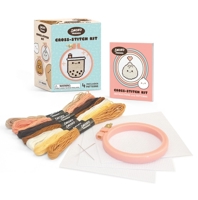 Smoko Friends Cross-Stitch Kit: Includes 4 Patterns (RP Minis) B0GF1K2HMW Book Cover