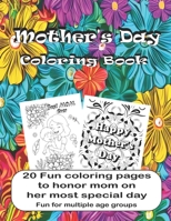 Mother's Day Coloring Book B0C2RXQK6V Book Cover