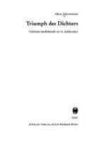Triumph Des Dichters: Gekronte Intellektuelle Im 16. Jahrhundert 3412097039 Book Cover