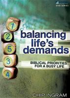 Balancing Life's Demands Study Guide: Biblical Priorities for a Busy Life 1605931306 Book Cover