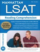 Manhattan LSAT Reading Comprehension Strategy Guide, 3rd Edition (Manhattan LSAT Strategy Guides) 1935707868 Book Cover