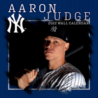 New York Yankees Aaron Judge 2022 12x12 Player Wall Calendar 1469387123 Book Cover