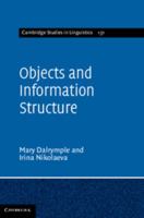 Objects and Information Structure 1107627370 Book Cover