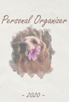Personal Organizer 2020: Pocket Calendar 2020 6x9 with a yearly and monthly overview Appointment Calendar 2020 Annual planner Weekly planner fashionable & simple Personal Organizer 1707923353 Book Cover