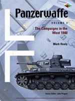 PANZERWAFFE VOL. 2 - THE CAMPAIGNS IN THE WEST 1940 0711032408 Book Cover