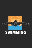 Schwimmen Schwimmer Notizbuch: Schwimmen Schwimmer Notizbuch f�r Liebhaber / Notizheft / Notizblock A5 (6x9in) Dotted Notebook / Punkteraster / 120 gepunktete Seiten 1678862495 Book Cover
