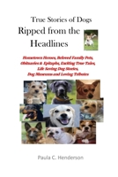 True Stories of Dogs Ripped from the Headlines: Hometown Heroes, Beloved Family Pets, Obituaries & Epitaphs, Exciting True Tales, Life Saving Dog Stories, Dog Museums, and Loving Tributes B0975JZ6SW Book Cover