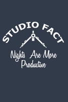 Studio Fact: Nights Are More Productive: Architecture Sketchbook 1675242224 Book Cover