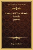 History Of The Martin Family 1022309714 Book Cover