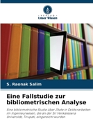 Eine Fallstudie zur bibliometrischen Analyse 6205308266 Book Cover