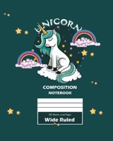 Unicorn Composition Notebook 0464481929 Book Cover