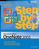 Microsoft Office OneNote 2003 Step by Step (Step By Step (Microsoft)) 0735621098 Book Cover
